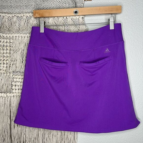 Adidas Purple ClimaCool Athletic Skort Small - Picture 3 of 7